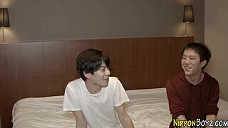 Gay Twink Fingering Guy's Ass