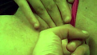 is carmen masturbating her pussy?