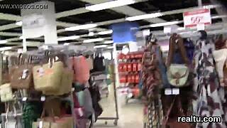 Glamorous Czech Girl Seduced at Mall and Drilled Hard in POV