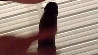 watch this shemale squirt all over a big black cock in an intense assgasm session 😈