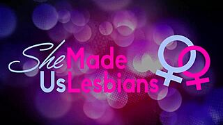 she made us lesbians lesbian hotties share a sex toy