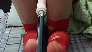 Ladyboy Yiyi Masturbates Wildly in Solo Anal Play Session