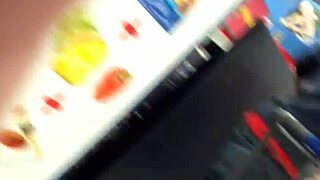 yoga leggings hugging that perfect bum in the shop