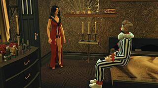 in sims 4 wicked halloween part 1, that rejuvenation sperm is so hot!