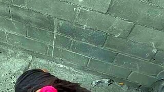 ella was washing clothes when he arrived to fuck her