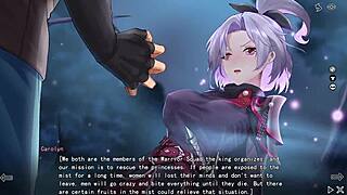 Carolin begged for monster cock outdoor fucking.