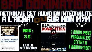 One Service For Your Mouth, Gay French Audio Porn!