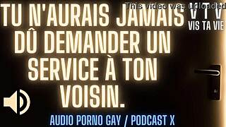 One Service For Your Mouth, Gay French Audio Porn!