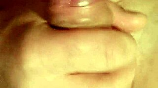 Mark indulges in solo masturbation, building to a powerful cumshot.