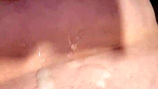 Mark indulges in solo masturbation, building to a powerful cumshot.