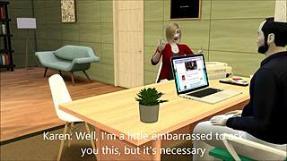 A secretary needs a raise at work