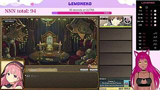 vtuber lewdneko gets creampied in evenicle