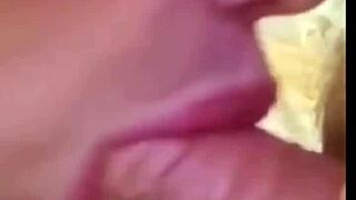 I sucked his thick cock in every hole and my ass ended up full of cum