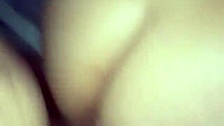 Intensely fucking the sexy teen 18+ brunette's ass in hardcore anal sex