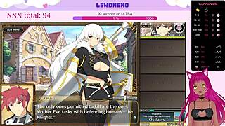 vtuber lewdneko gets creampied in evenicle