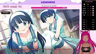 vtuber lewdneko gets creampied in evenicle