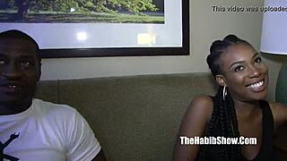 Sexy Houston's Kimberly Brinks Strips and Gets Fucked by Giant Black Cock in Hood