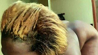 i love how this ebony teen fucks doggystyle so naughtily homemade