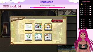 vtuber lewdneko gets creampied in evenicle