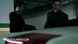 अनीसा केट को पब्लिक पार्किंग लॉट में 3 मर्दों ने चोदा!