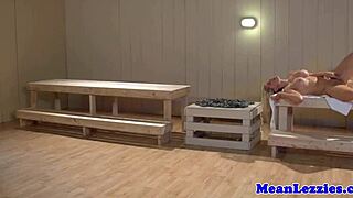 ever tried a steamy lesbian sauna threeway with busty alena croft?
