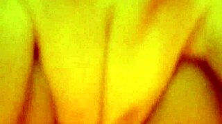 Can This Horny Slut Take It? She Masturbates And Cums