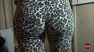 Can You Resist Grabbing That Big Ass In Tight Leggings?