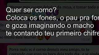 The story of becoming a macho cuckold with your first experience