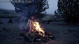 Fantasy Baremaidens - The Campire Sparks Wild Outdoor Masturbation in Costumes!