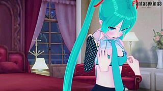 hatsune miku foot job pov 😍