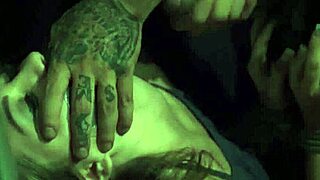 Rough Face Sitting With Smokey-Eyed Honey Jojo Kiss