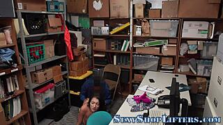 Kinky Burglar Caught Tugging and Fucking Teen