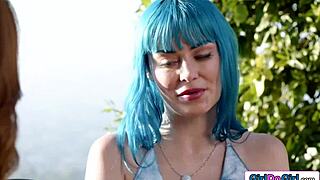 Hey bestie, facesit me outside with those busty curves!