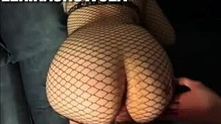 Watch her cum like a slut in doggystyle with monster cock?