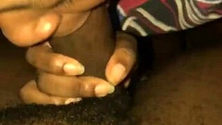 sloppy bbc blowjob session with monster cock