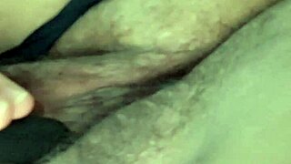 Hairy Young Amateur Masturbates in Homemade Video