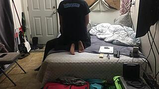 this 18-year-old redhead in miami is such a slut giving blowjobs