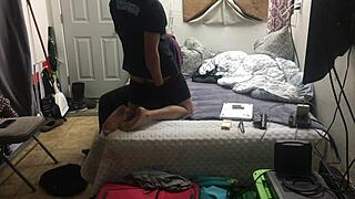 this 18-year-old redhead in miami is such a slut giving blowjobs