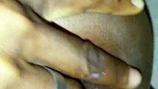 fingering alone on bed during vacation 😏