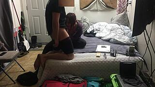 this 18-year-old redhead in miami is such a slut giving blowjobs