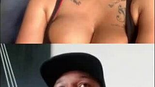 a man gets cum on his feet in this fetish video