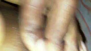 fingering alone on bed during vacation 😏