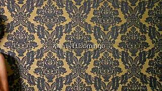 Bree Haze Plays With Her Toy In Latex