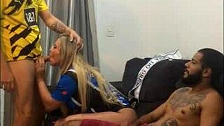 Ever Wondered How Soccer Night Turns Into A Wild Gangbang With Ines & Samuka Ventura?