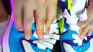 nike air foot fetish