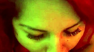 Young Wife Offers A Sloppy Blowjob With Passionate Swallows