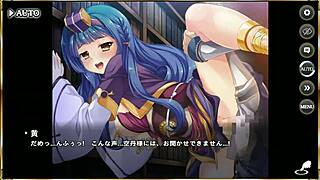 What an erotic scene from Makoi Koihime Musou!