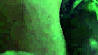 i gave a sneaky footjob with huge cumshot.