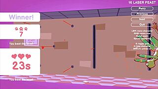 Odymos LGBT hentai game ep 9 bisexual threesome gets wild