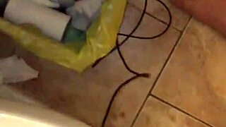 i'm pissing in my underwear and pouring blue soap all over my cock